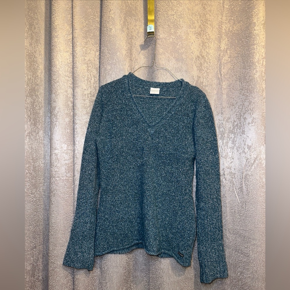 Columbia Women’s Sweater Top Size Medium Color Blue - Picture 1 of 12